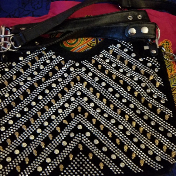 Handbags - Bling Skull Leather bag Handbags - Bling Skull Leather bag